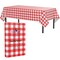 Exquisite Vinyl Tablecloth – 54" x 108" – Pack of 1 – Rectangular Plastic Table Cover with Flannel Backing – Reusable & Waterproof Tablecloth for Events and Parties